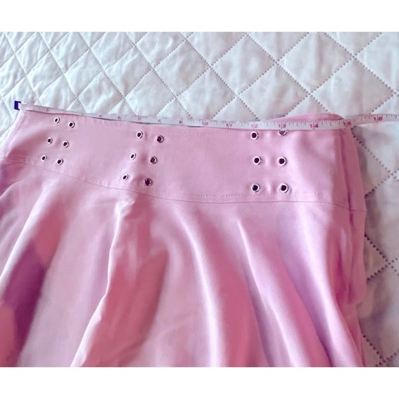 High Waist Mini Skater Skirt- Size Large - Picture 2 of 4